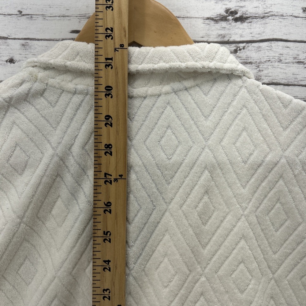 Kenneth Cole The Short Sleeve Terry Shirt Men XL Techni-Cole Camel Diamond Beige - Picture 6 of 10